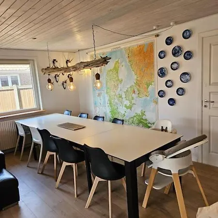 דירה Stort Hus Lige Mellem Hav Og Fjord הבידה סנדה